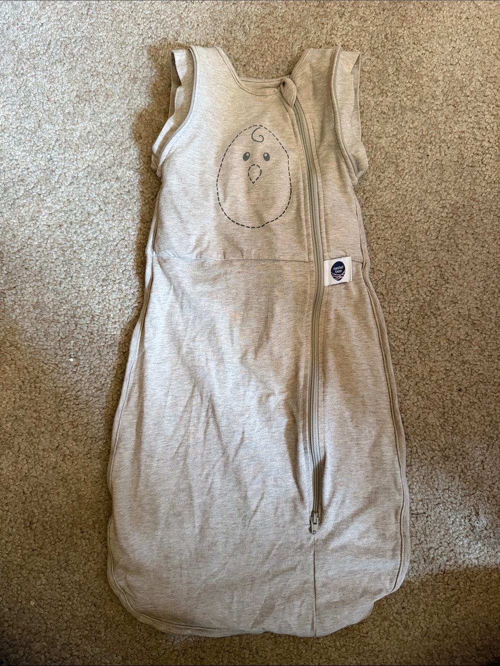 Nested bean sleep sack